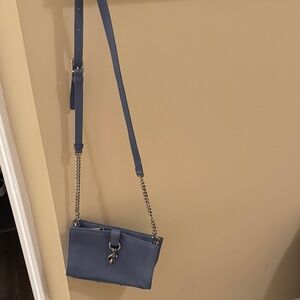 Blue Leather Women's Bag